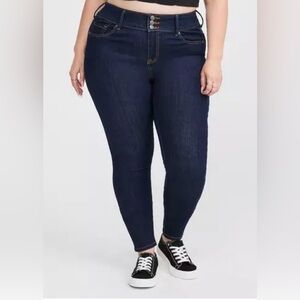 Torrid Rinse (Dark Blue) Jegging High-Rise Skinny Jean